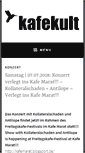 Mobile Screenshot of kafekult.de
